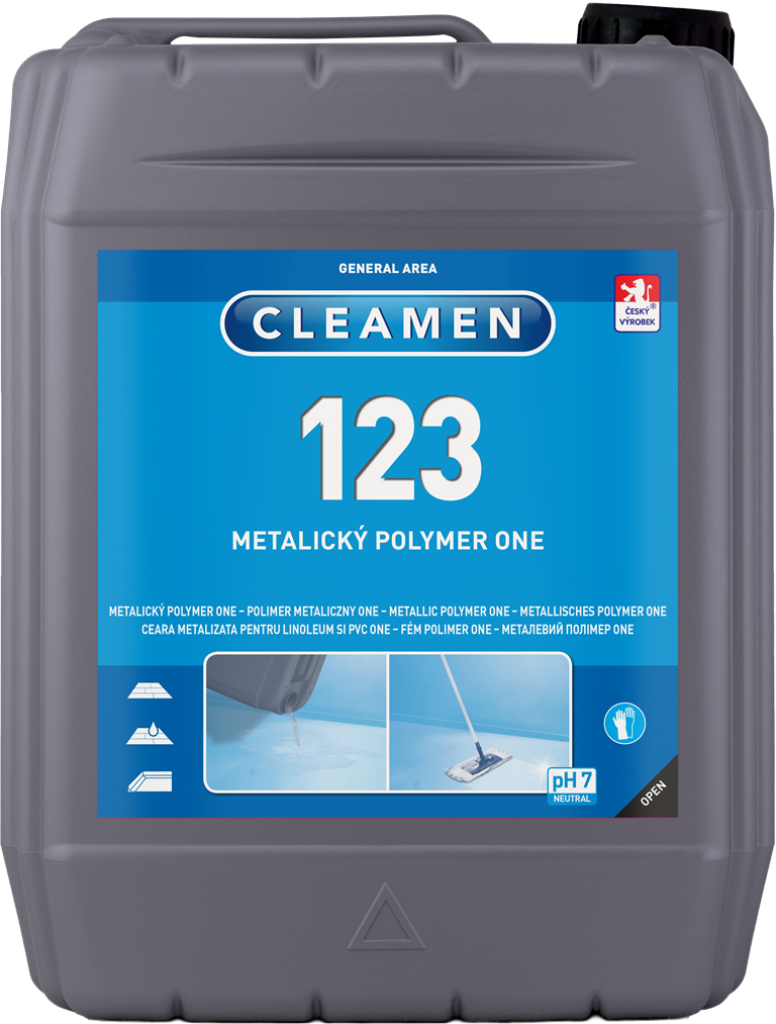 CLEAMEN 123 vosk metalický polymer ONE 5 l
