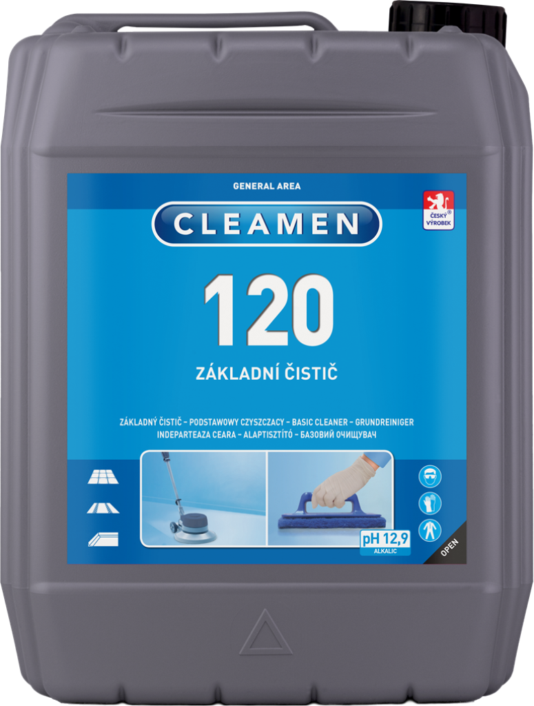 CLEAMEN 120 základní čistič podlah a povrchů 5l