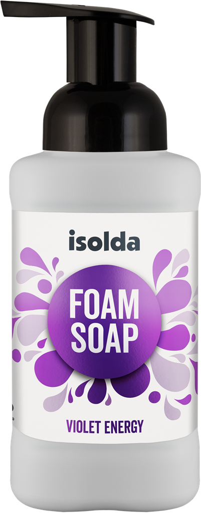Isolda pěnové mýdlo Violet Energy 400ml