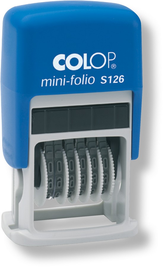 Razítko Mini-Dater S 126 číslovačka samobarvicí
