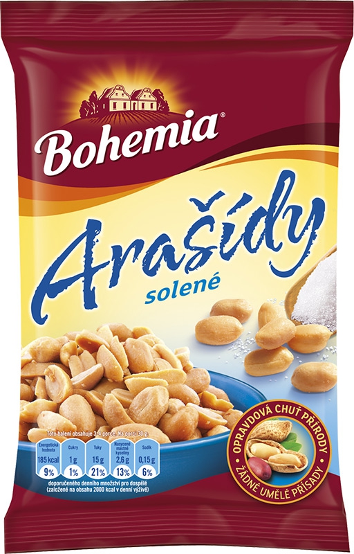 Arašídy Bohemia 100 g