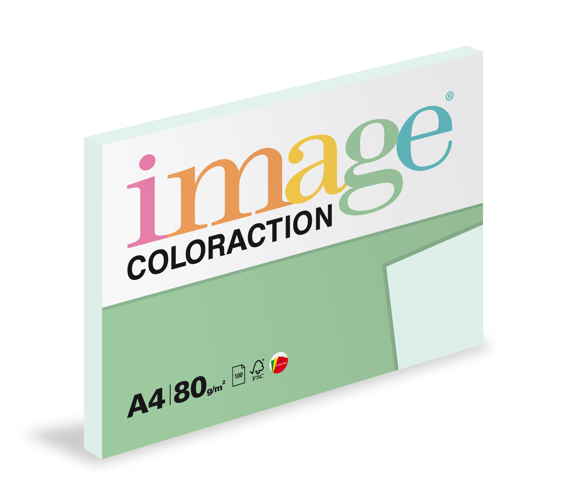 Papír kopírovací Coloraction A4 80g/ 100 listů modrá světlá pastelová