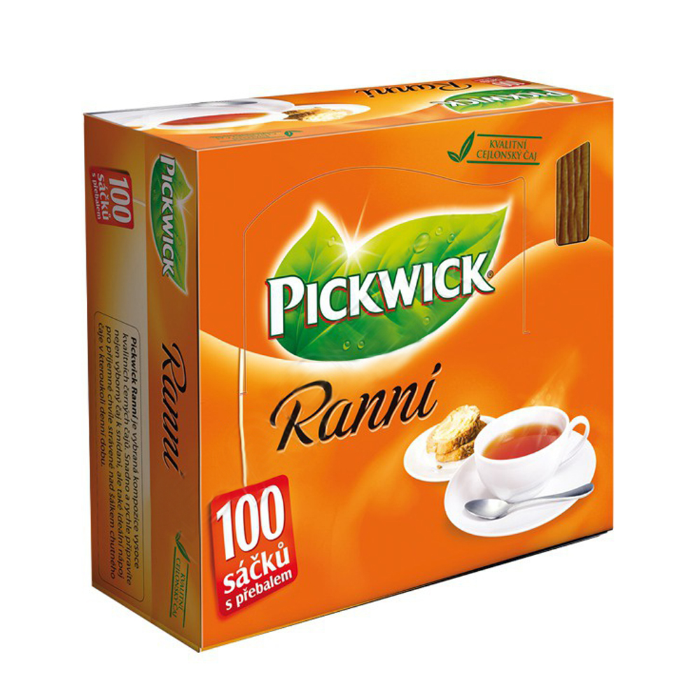 Čaj Pickwick černý ranní / 100 sáčků