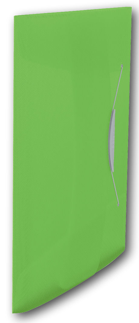 Desky na spisy s gumičkou Esselte VIVIDA 3 klopy zelené