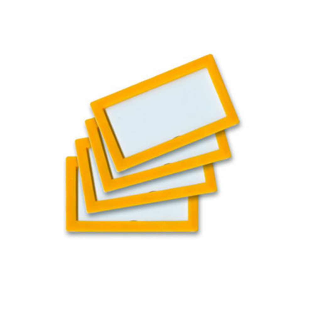 Display Frame Tarifold magnetický 80x45/4 ks žlutý