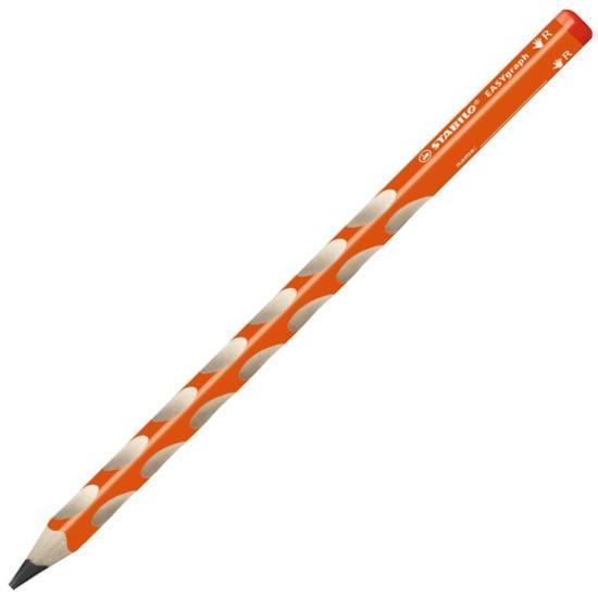 Tužka grafitová STABILO EASYgraph pro praváky oranžová