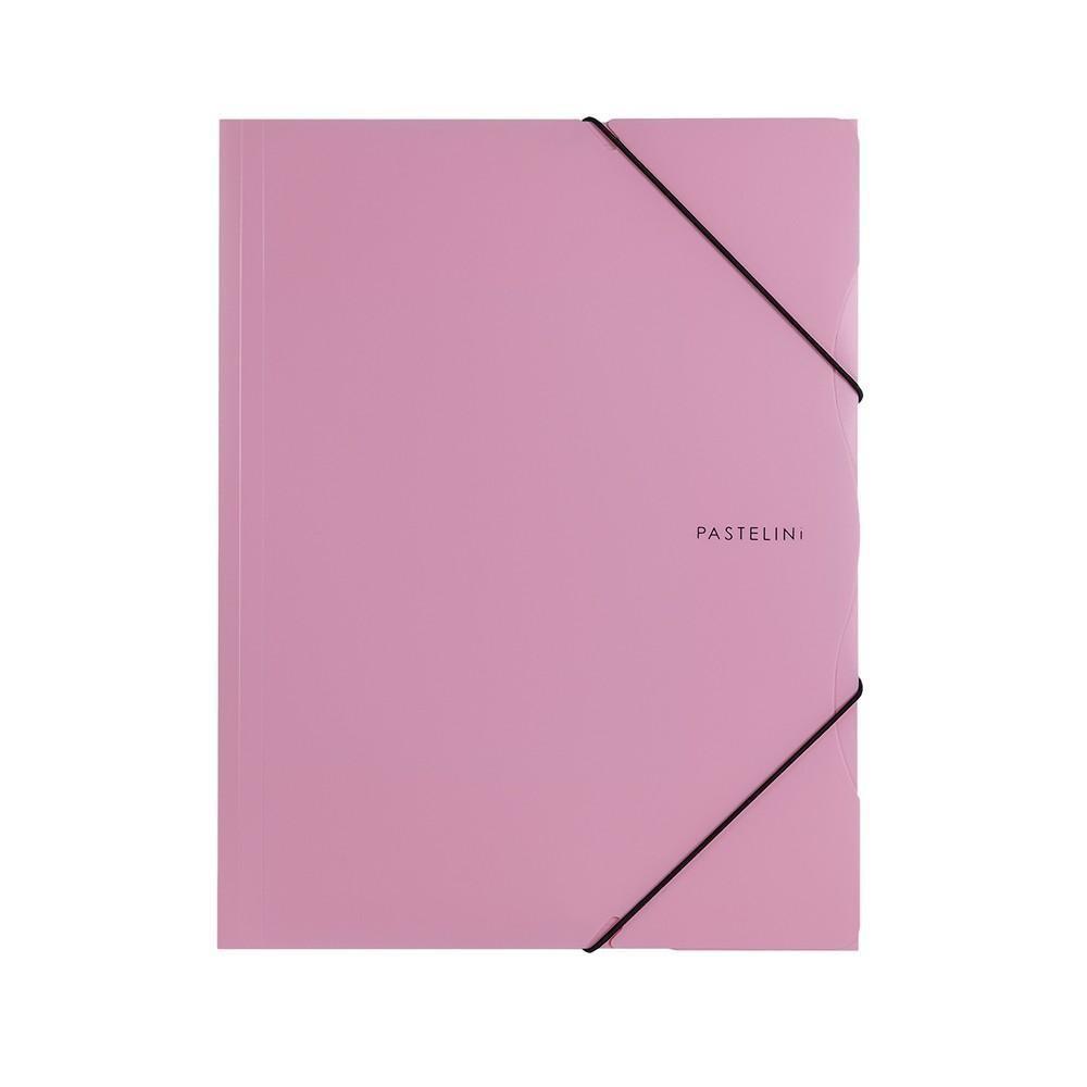 Desky s gumičkou PASTELINI A4 růžové