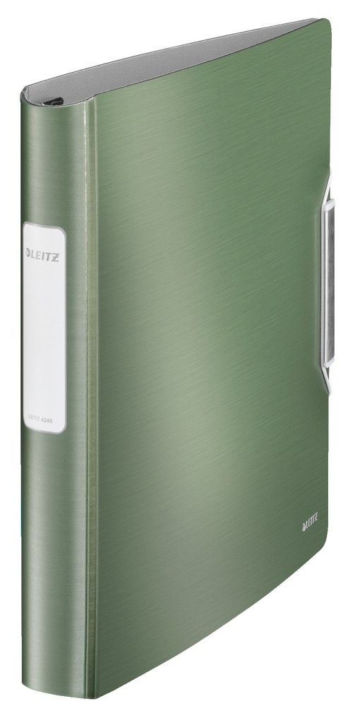 Leitz mobilní kroužkový pořadač 4xD kroužky ACTIVE Style 5,2 cm celadonově zelený