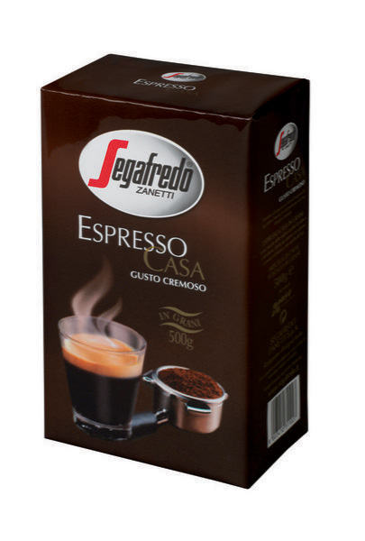 Káva Segafredo Zanetti Espresso casa 500 g zrnková s čokoládovými tóny