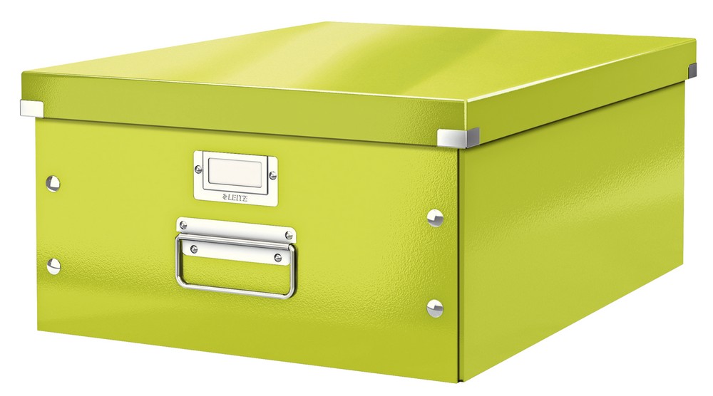 Krabice CLICK-N-STORE velká arch zelená