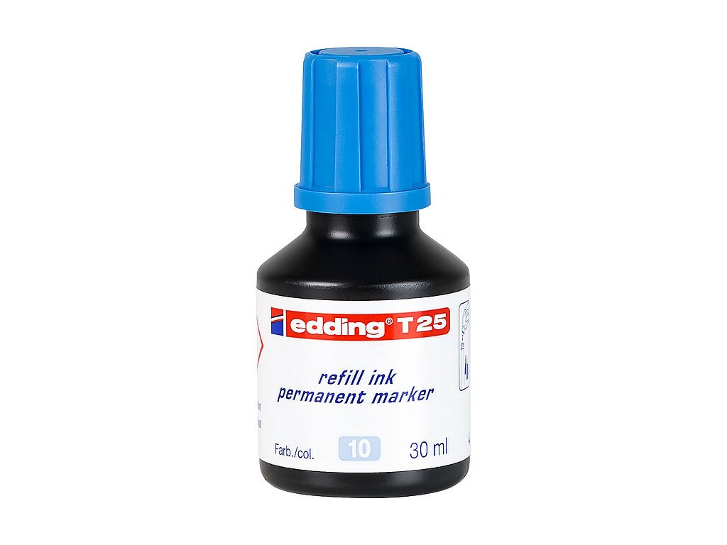 Inkoust edding-T25 světle modrý permanentní