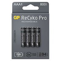 Baterie GP ReCyko AAA dobíjecí 800mAh /4ks