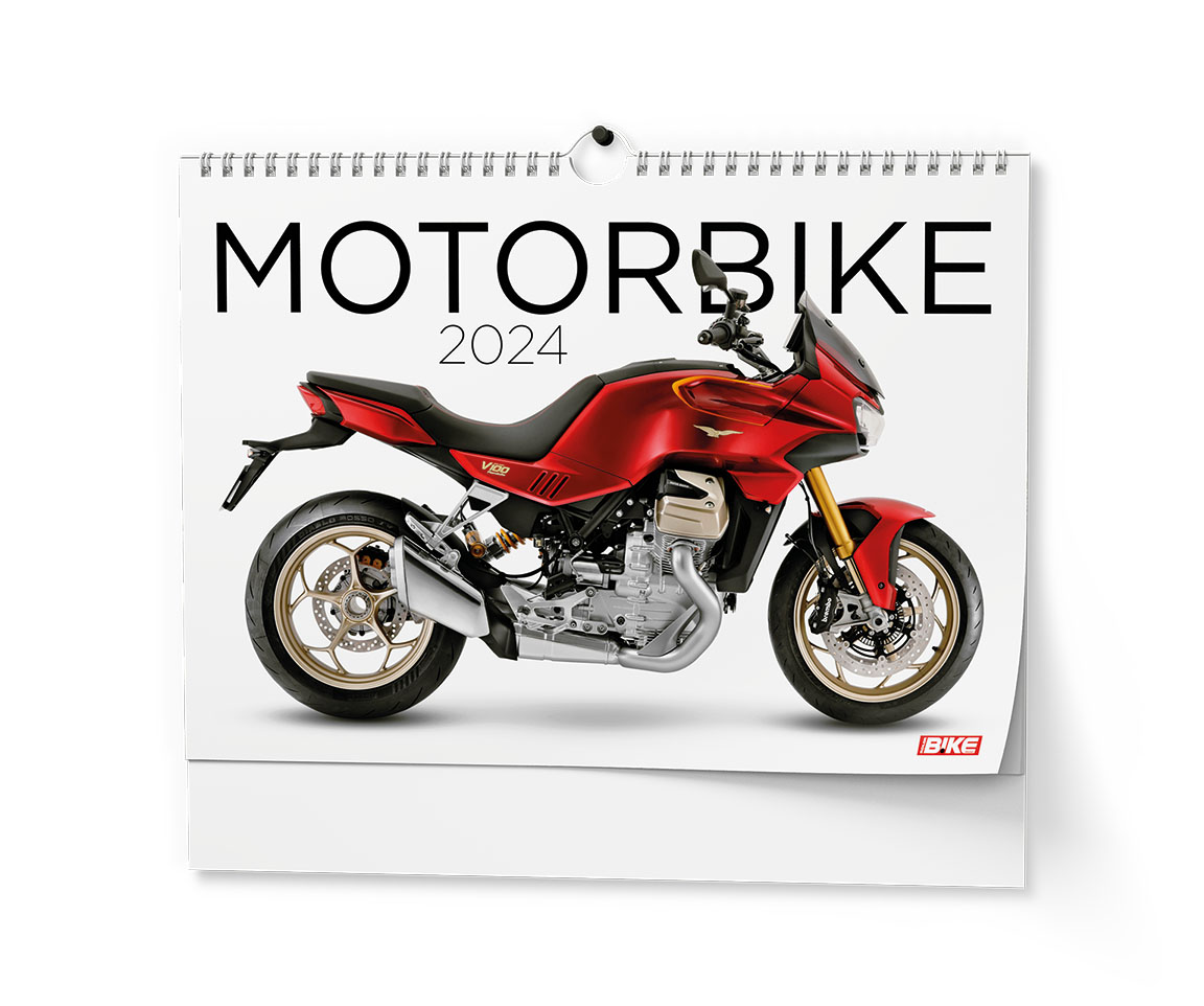 Kalendář nástěnný A3 Motorbike - na šířku