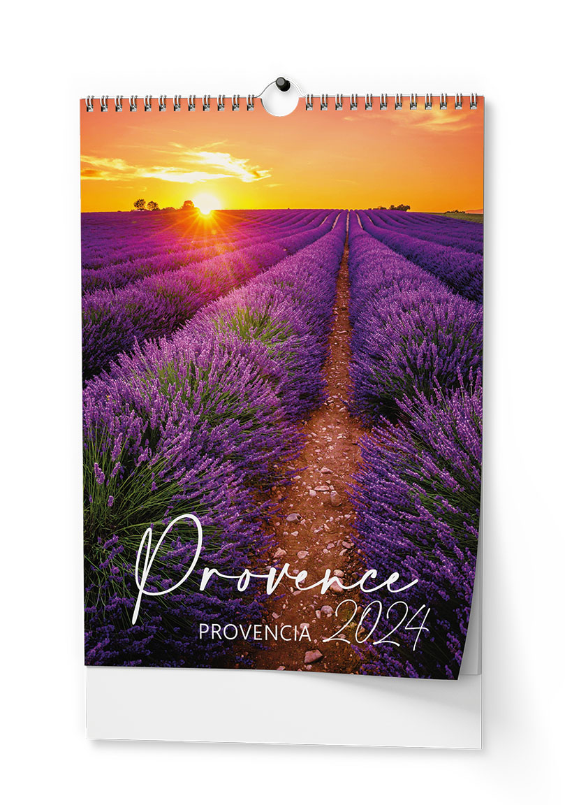 Kalendář nástěnný A3 Provence - A3