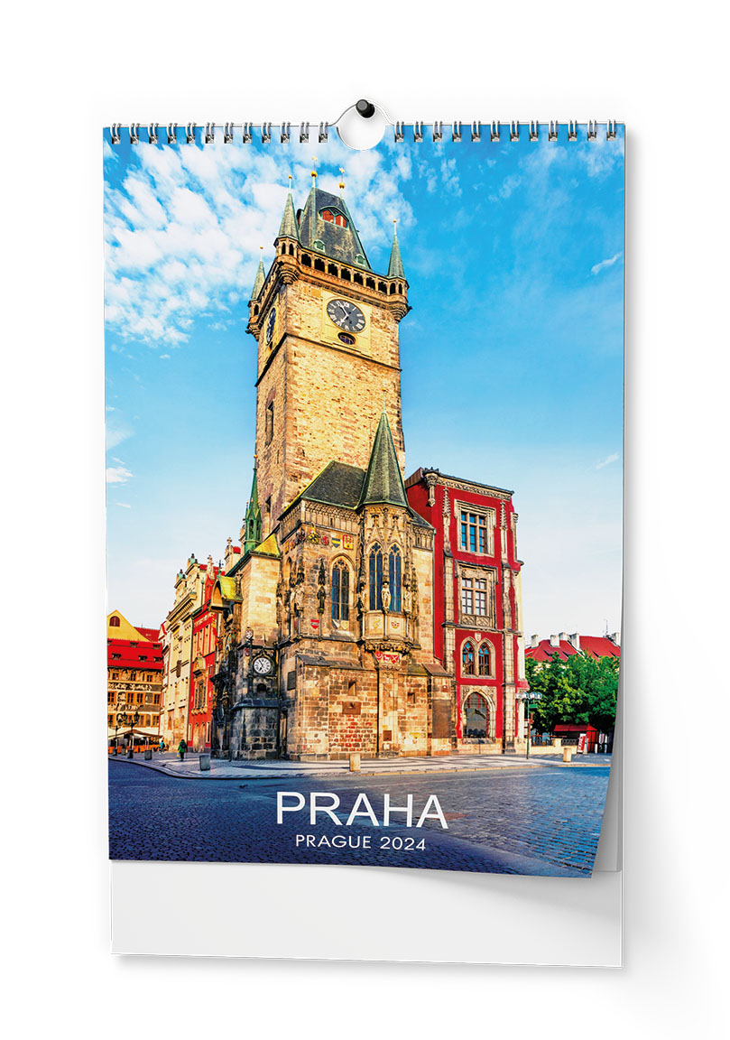 Kalendář nástěnný A3 Praha