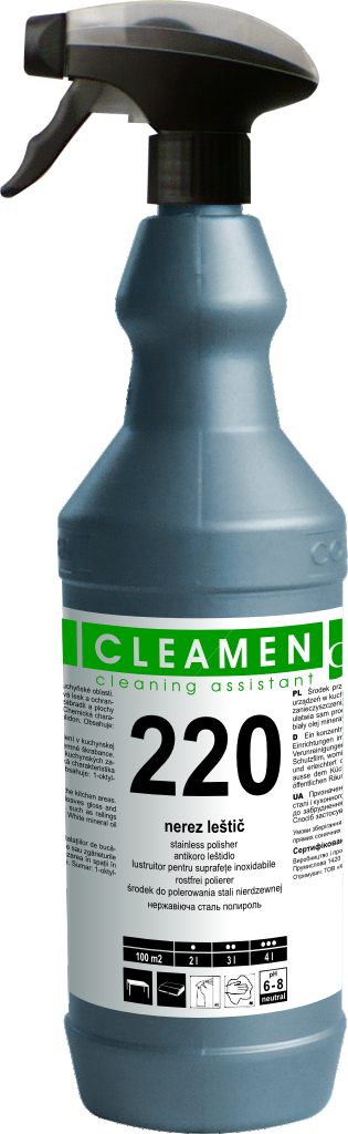 CLEAMEN 220 nerez leštič 1l