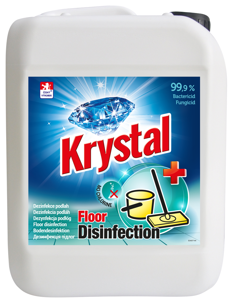 Krystal mytí/dezinfekce podlah a ploch 5l bez chlóru