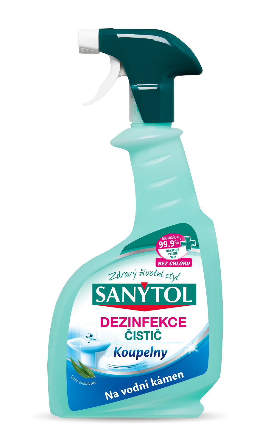 Sanytol dezinfekce a čistič proti vodnímu kameni - koupelny 500 ml