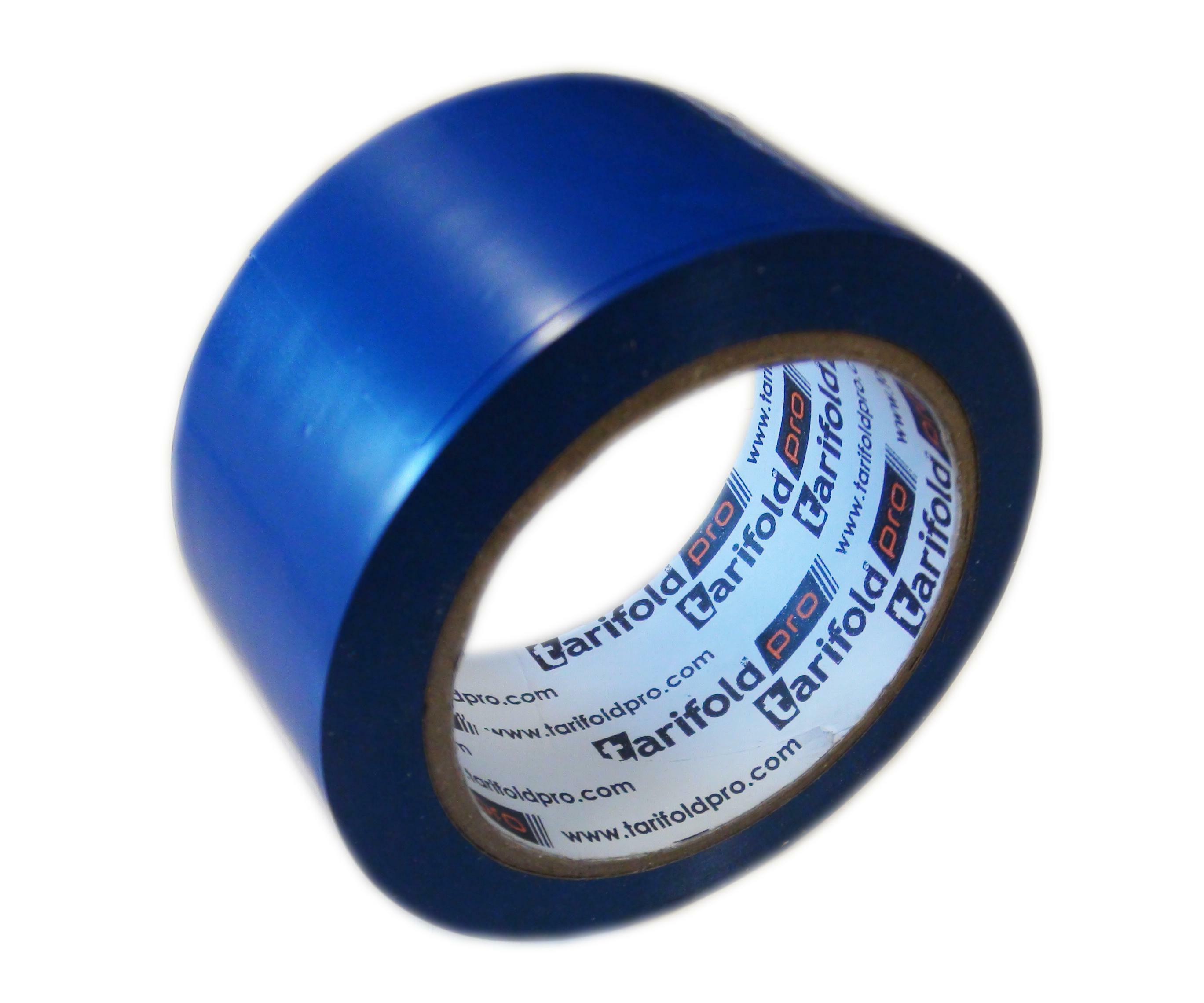 Podlahová označovací páska TARIFOLD PVC 130mi, 50 mm x 33 m modrá