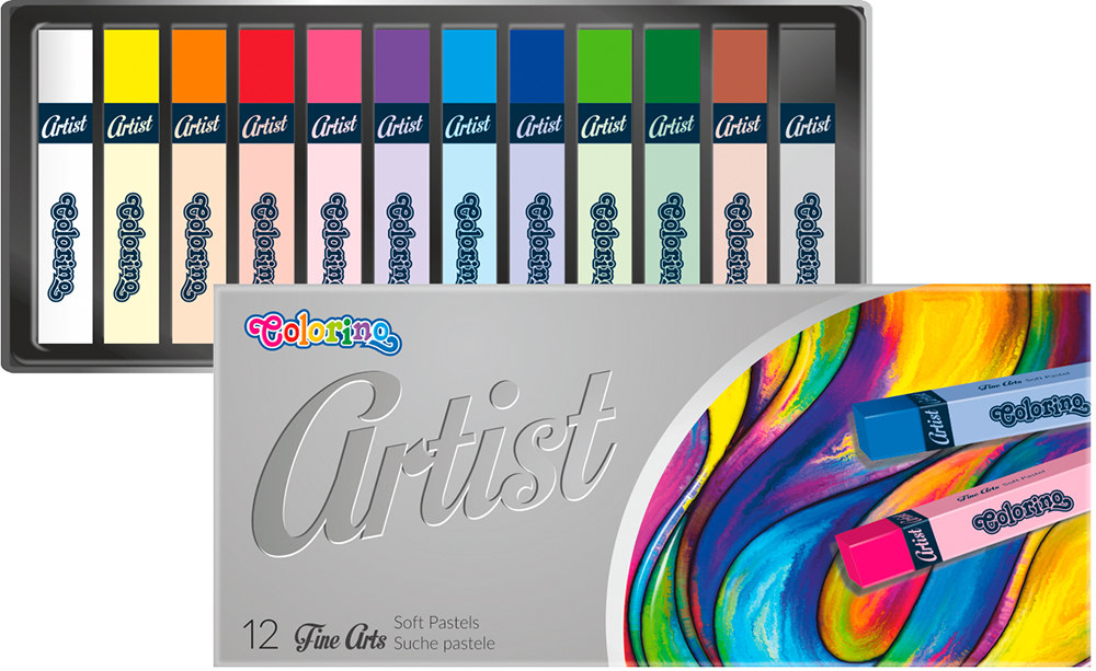 Pastely suché Artist Colorino/12 barev