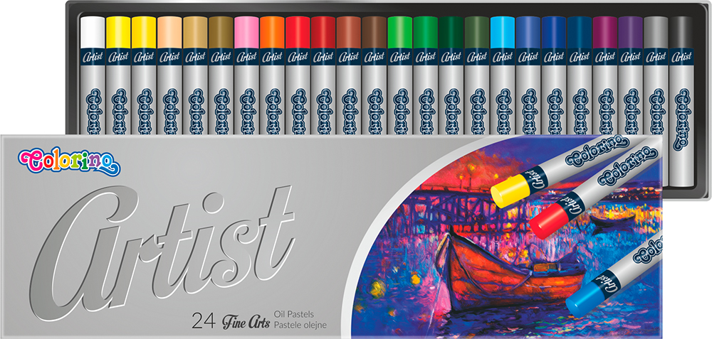 Pastely olejové Artist Colorino/24 barev