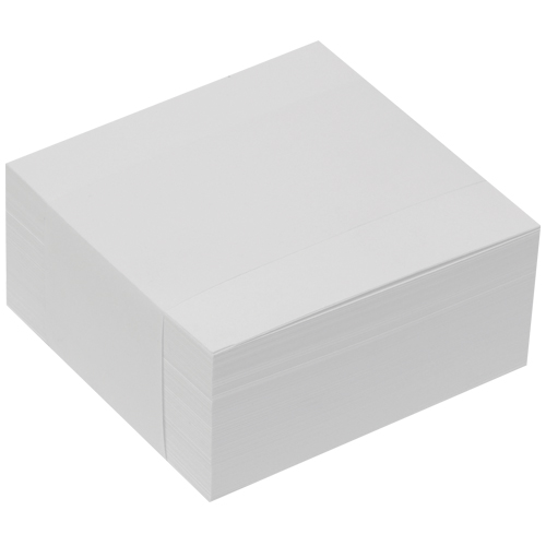 Blok kostka volné listy - bílé 85 x 85 mm x 40 mm (výška)