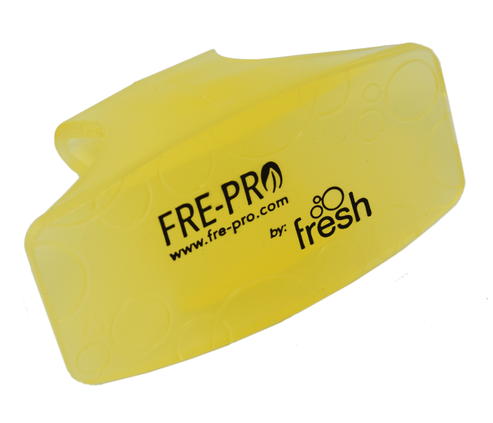 Vonný clip na WC mísu FREPRO žlutý/citrun