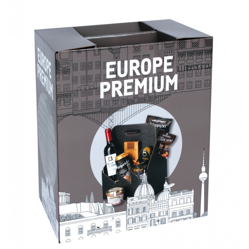 Dárková potravinová kazeta Europe Premium