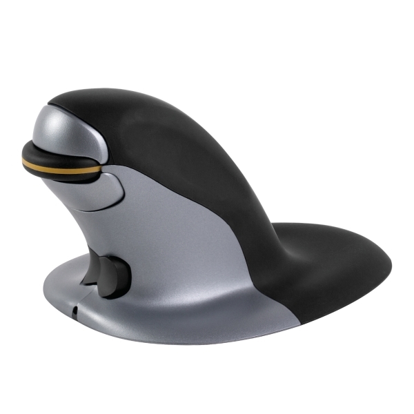 Vertikální ergonomická myš Fellowes Penguin, velikost M, bezdrátová s dobíjecí baterií