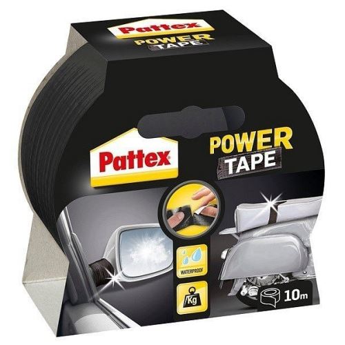 Lepící páska Pattex power tape 50 mm x 10 m - černá
