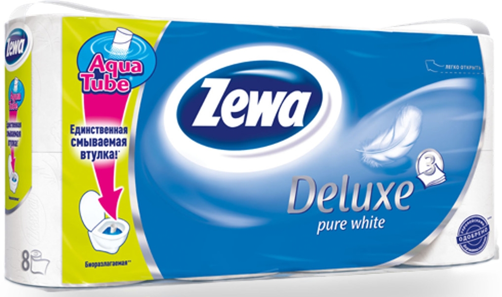 Papír toaletní ZEWA mix druhů 3-vrstvý / 8 rolí