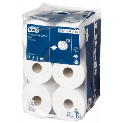 Tork SmartOne Mini toaletní papír středové odvíjení 472193, návin 112 m / 12 rolí