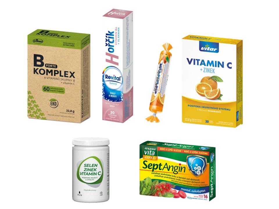 Vitamínový balíček č.3 imunita a nachlazení "podzim-zima" 22/23