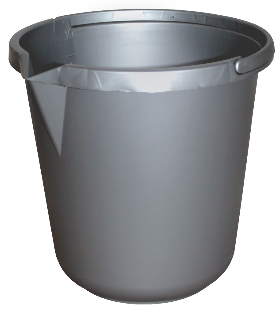 Vědro / kbelík plastový 10l s výlevkou mix barev