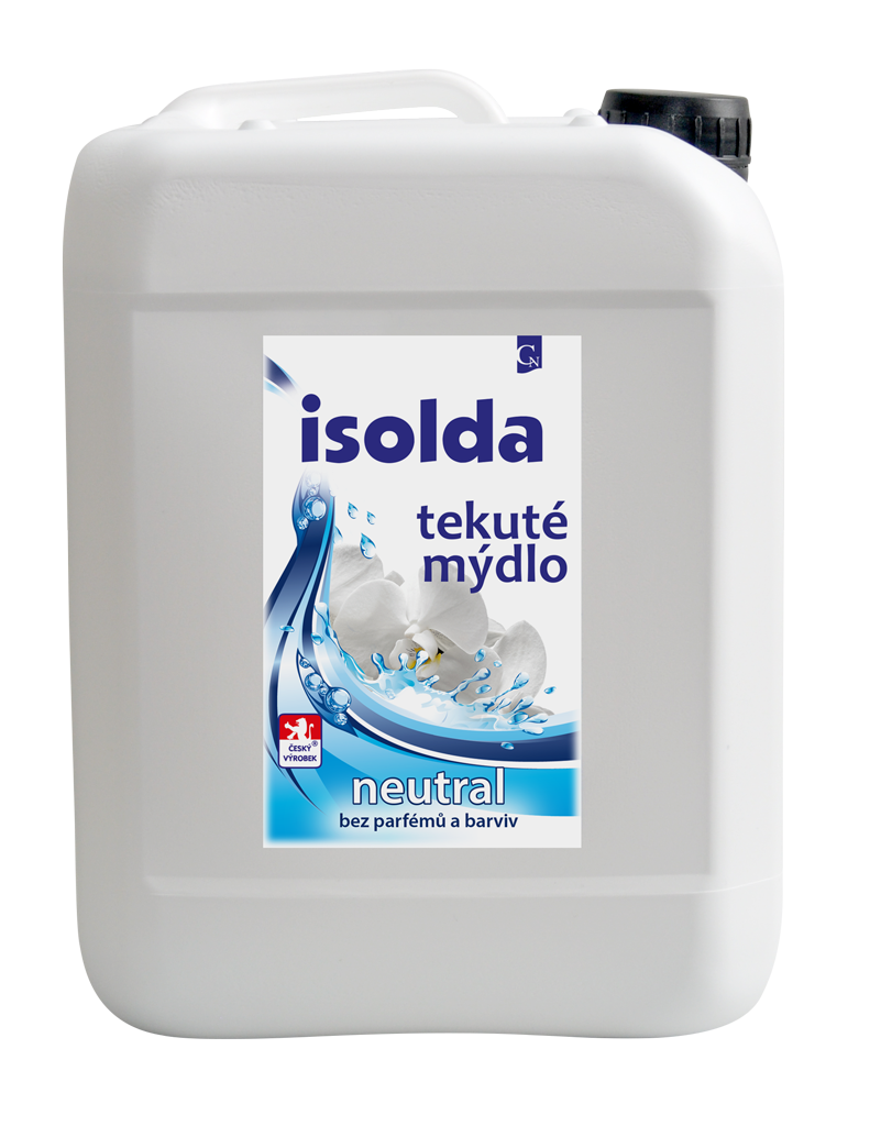 ISOLDA tekuté mýdlo neutrální bez barviv a parfémů 5 litrů