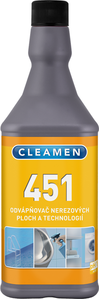 CLEAMEN 451 odvápňovač na nerezových ploch a technologií 1,2 kg
