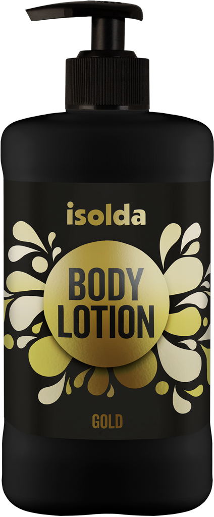 Isolda Gold tělové mléko 400 ml s pumpičkou