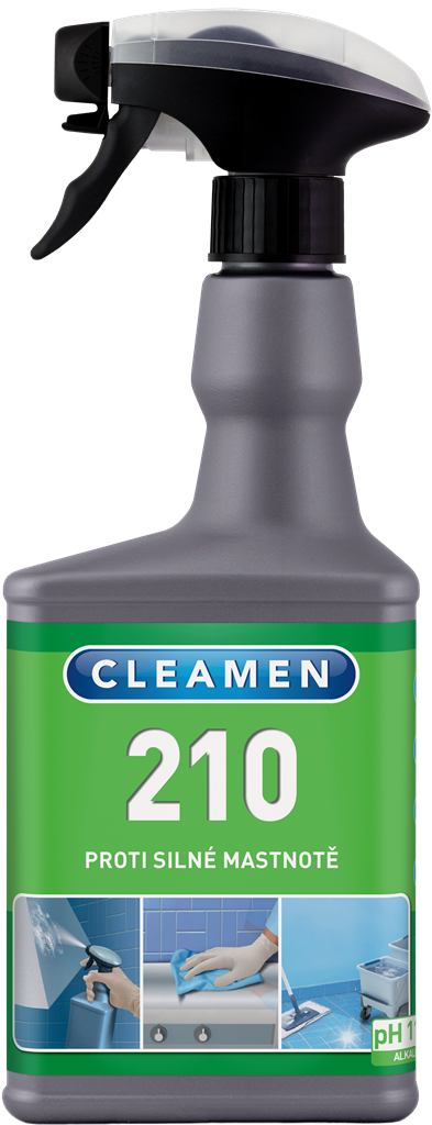 CLEAMEN 210 gastron na kuchyně 550ml proti silné mastnotě