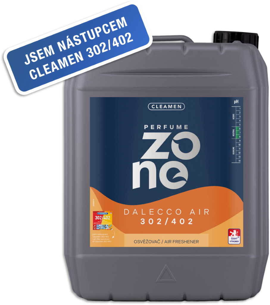 CLEAMEN neutralizátor pachů a osvěžovač vzduchu 302/402 5l (Dalecco air)