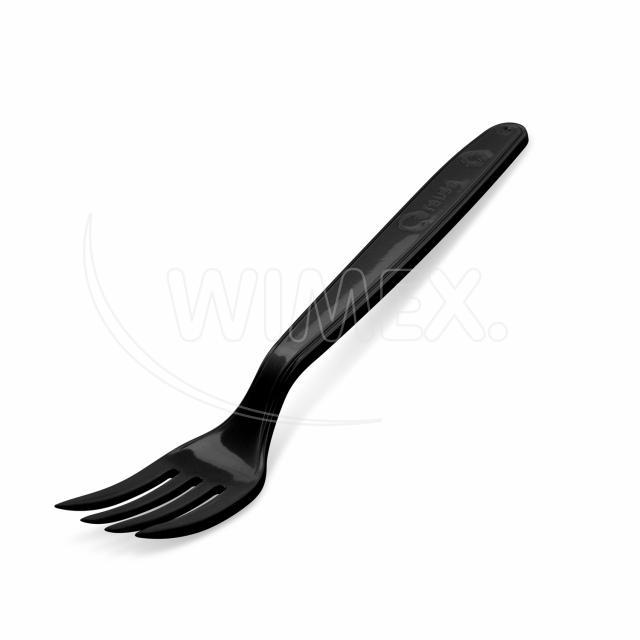 Vidlička příborová (PP) opakovaně použitelná černá 18,5cm /50 ks