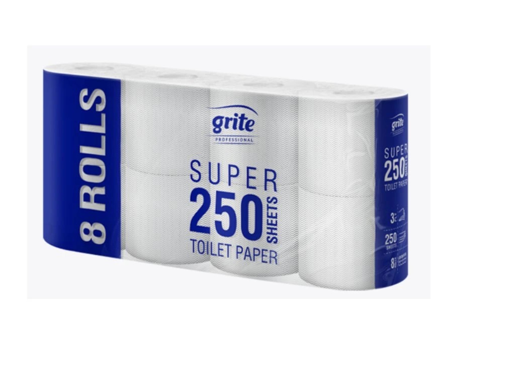 Papír toaletní Grite super 2-vrstvý celulóza / 1 role