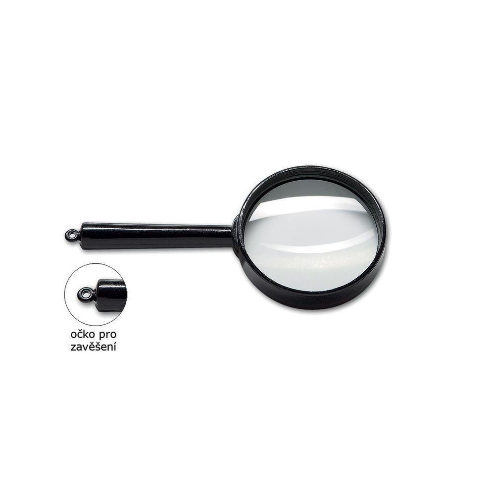 Lupa plastová obruba průměr 40mm 10x zvětšuje