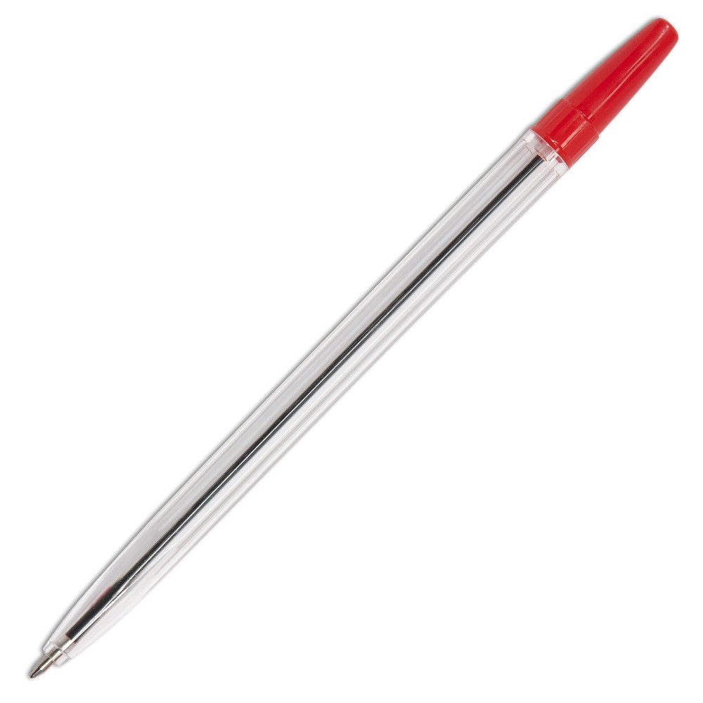 Pero kuličkové jednorázové červené