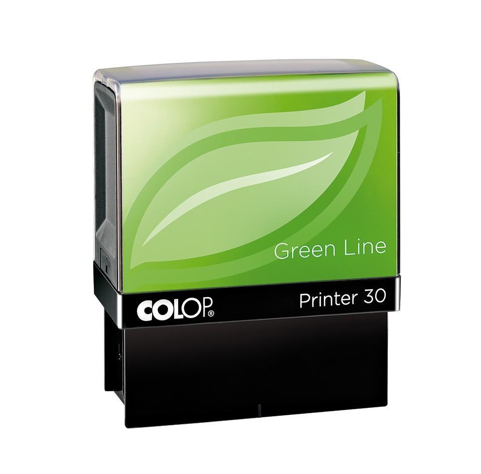 Razítko Printer 30 Green Line 18 x 47 mm