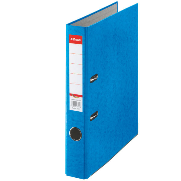 Pořadač pákový papírový Esselte Rainbow A4 5 cm modrý