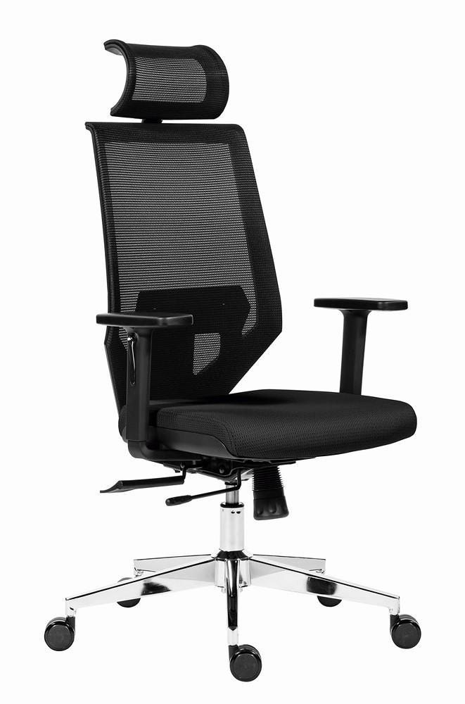 Kancelářská židle Edge černá / černý podsedák