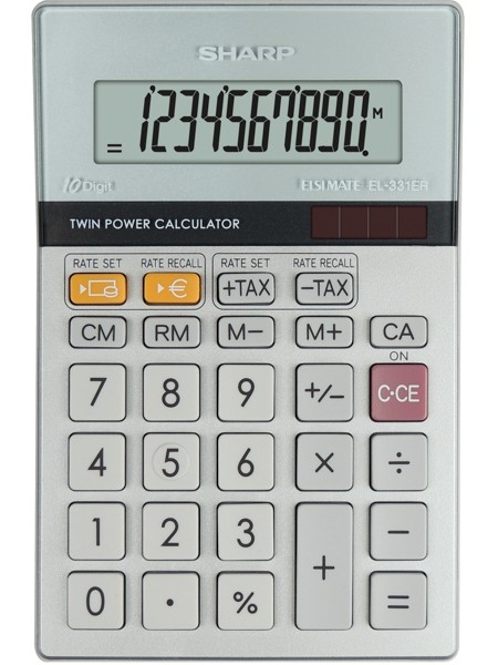 Kalkulačka SHARP EL331ER stolní / 10 míst.