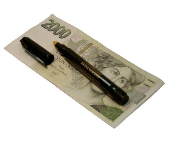 Tester bankovek - chytrá tužka