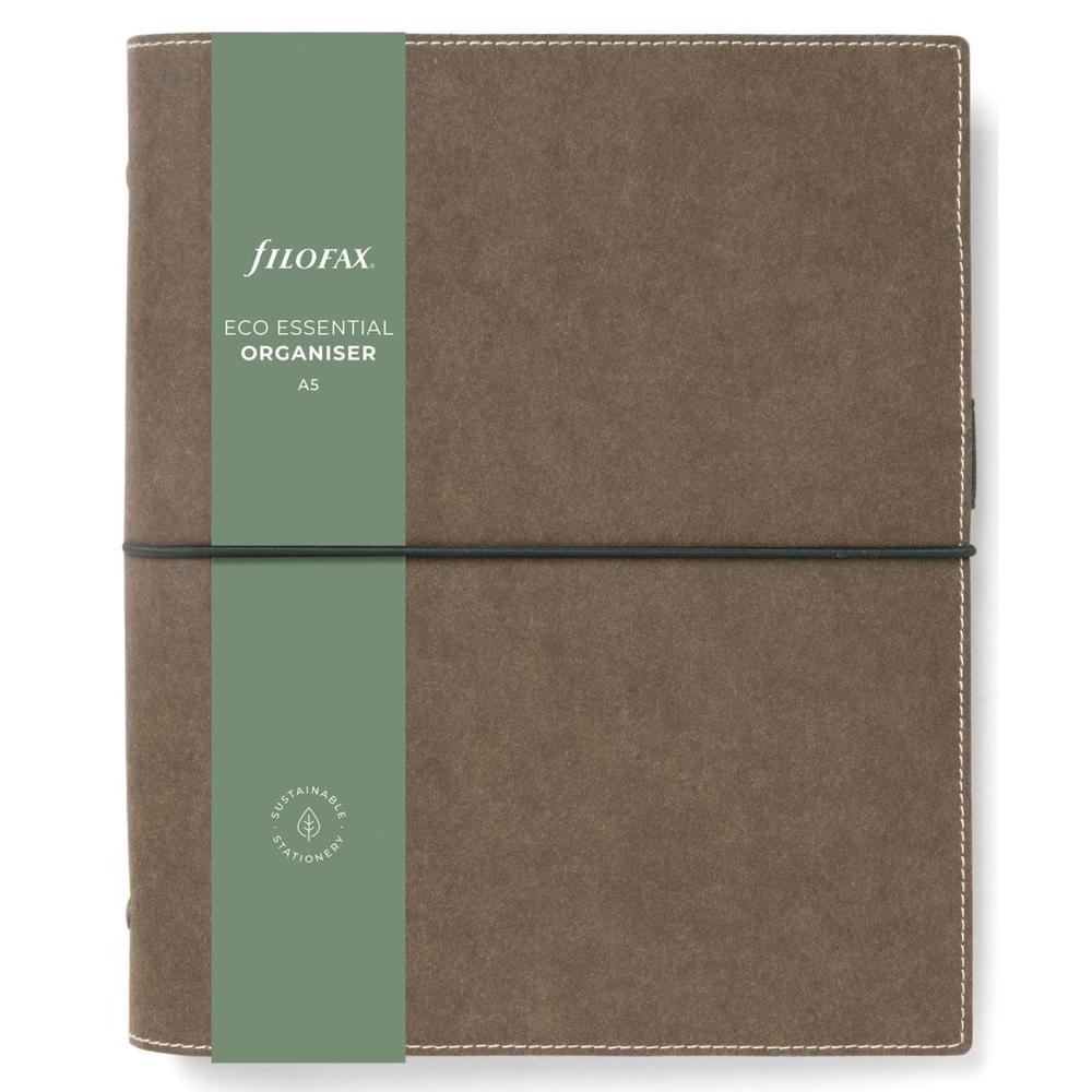 Diář Filofax Eco Essential A5, dark walnut