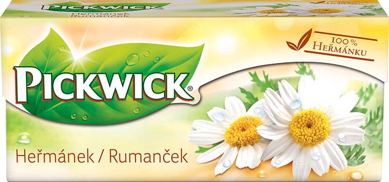Čaj Pickwick bylinný heřmánek / 20 sáčků